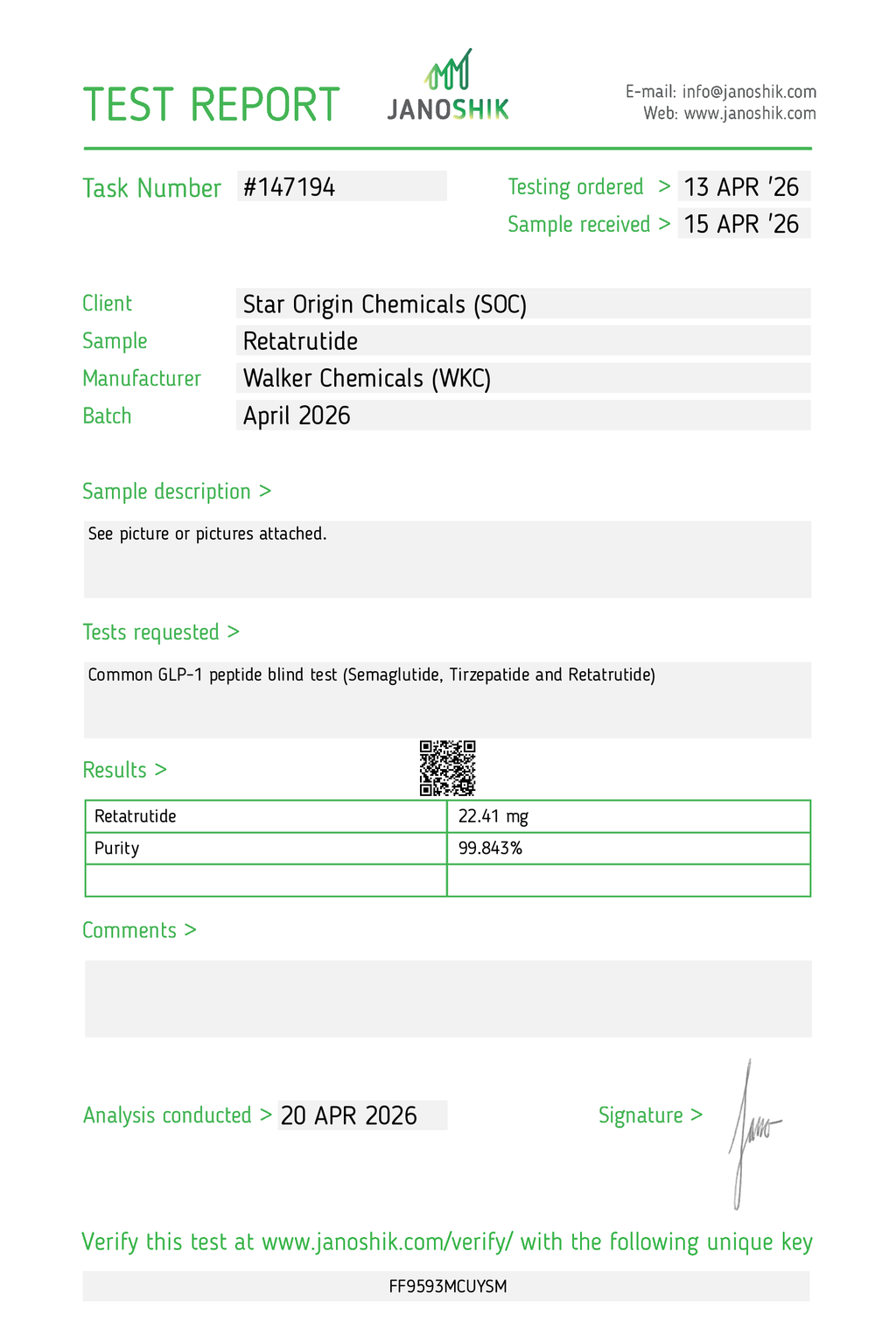3-GLP - (10 Vials of Retatrutide)